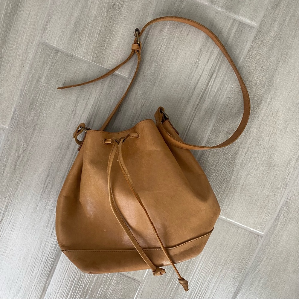 Madewell Leather Bucket Bag